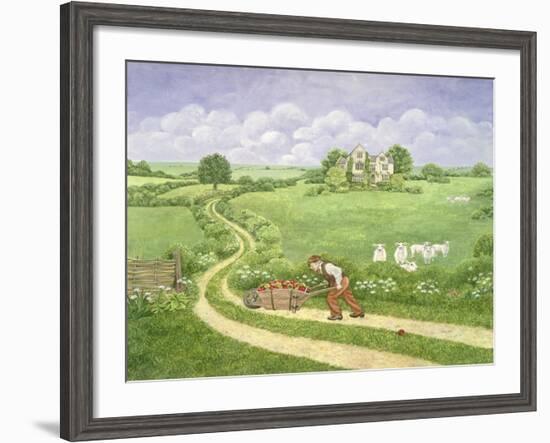 The Apple-Barrow, from 'Far from the Madding Crowd', by Thomas Hardy-Ditz-Framed Giclee Print