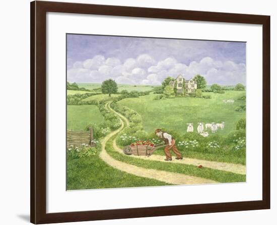 The Apple-Barrow, from 'Far from the Madding Crowd', by Thomas Hardy-Ditz-Framed Giclee Print