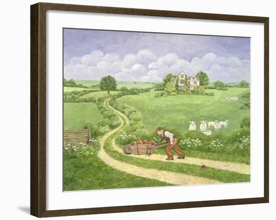 The Apple-Barrow, from 'Far from the Madding Crowd', by Thomas Hardy-Ditz-Framed Giclee Print