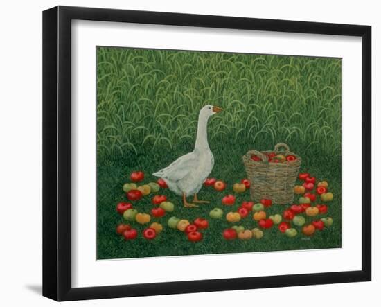 The Apple Basket-Ditz-Framed Giclee Print