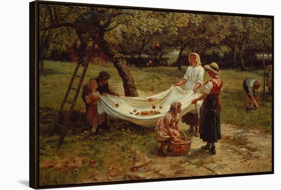 The Apple Gatherers, 1880-Frederick Morgan-Framed Premier Image Canvas