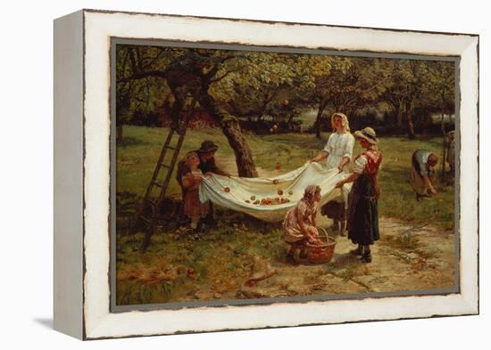 The Apple Gatherers, 1880-Frederick Morgan-Framed Premier Image Canvas