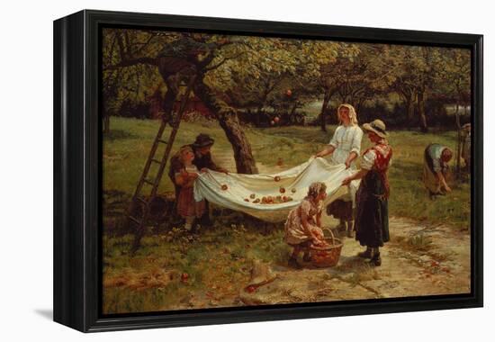 The Apple Gatherers, 1880-Frederick Morgan-Framed Premier Image Canvas