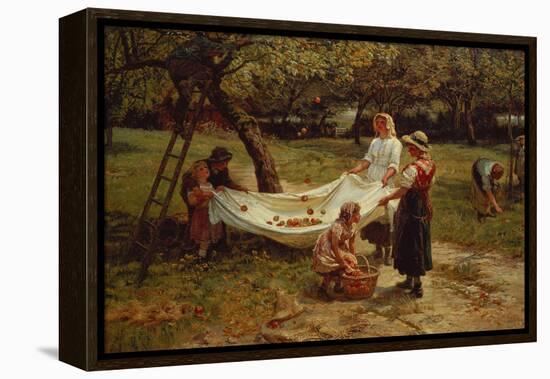 The Apple Gatherers, 1880-Frederick Morgan-Framed Premier Image Canvas