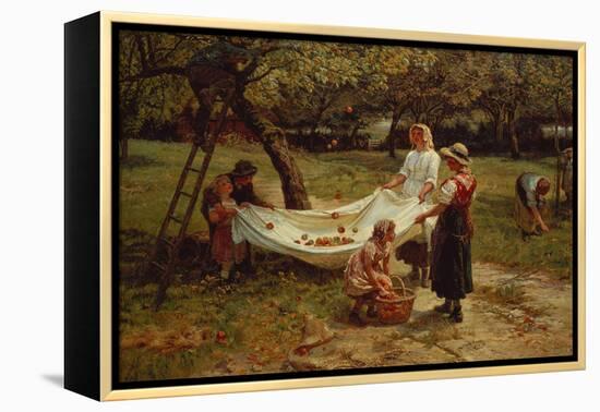 The Apple Gatherers, 1880-Frederick Morgan-Framed Premier Image Canvas