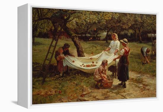 The Apple Gatherers, 1880-Frederick Morgan-Framed Premier Image Canvas