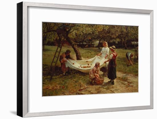 The Apple Gatherers, 1880-Frederick Morgan-Framed Giclee Print