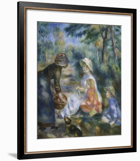 The Apple Seller, c.1890-Pierre-Auguste Renoir-Framed Art Print