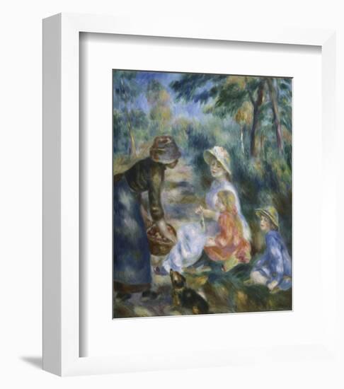 The Apple Seller, c.1890-Pierre-Auguste Renoir-Framed Art Print