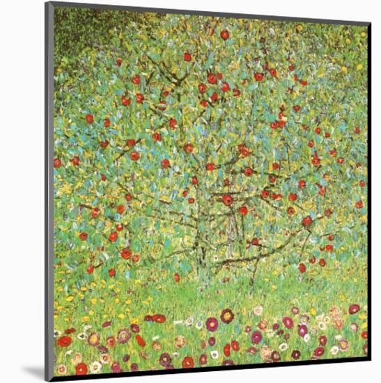 The Apple Tree-Gustav Klimt-Mounted Art Print