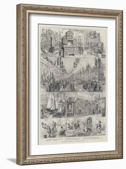 The Apprentices' Exhibition at the People's Palace-Frank Watkins-Framed Giclee Print