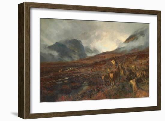 The Approach of Bealloch-Na-Ba, Applecross-Henry William Banks Davis-Framed Giclee Print