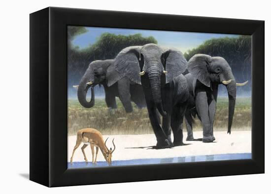 The Approach-Durwood Coffey-Framed Premier Image Canvas