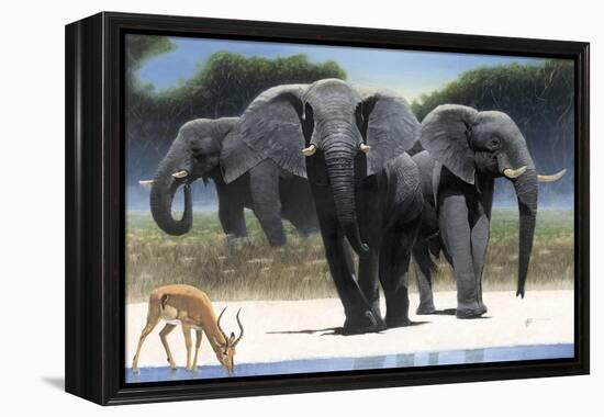 The Approach-Durwood Coffey-Framed Premier Image Canvas