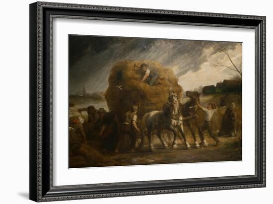 The Approaching Storm-Leon Augustin Lhermitte-Framed Giclee Print