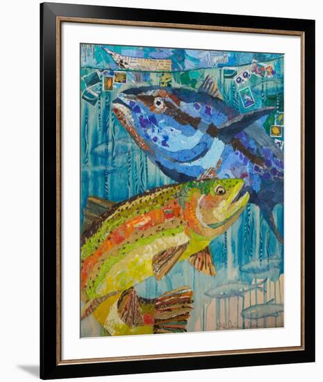 The Aquarium-null-Framed Art Print