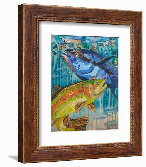 The Aquarium-null-Framed Art Print