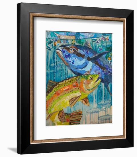 The Aquarium-null-Framed Art Print