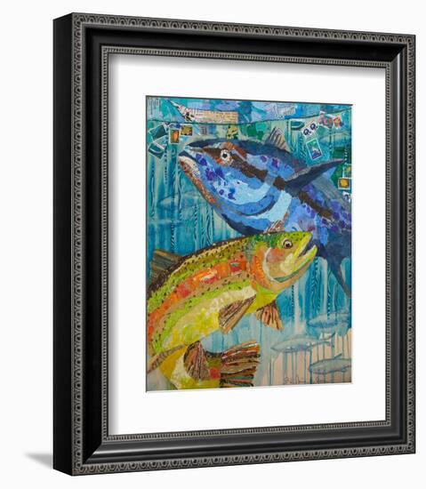 The Aquarium-null-Framed Art Print