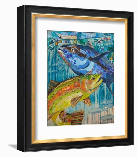 The Aquarium-null-Framed Art Print