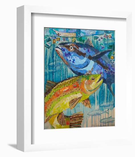 The Aquarium-null-Framed Art Print