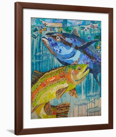 The Aquarium-null-Framed Art Print