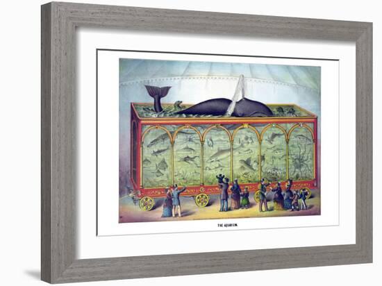 The Aquarium-Gibson & Co-Framed Art Print