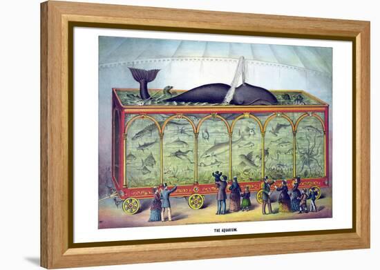 The Aquarium-Gibson & Co-Framed Stretched Canvas