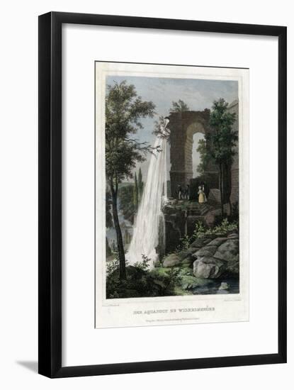 The Aqueduct at Wilhelmshöhe, Germany-J Umbach-Framed Giclee Print