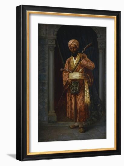 The Arab Guard-Ludwig Deutsch-Framed Giclee Print