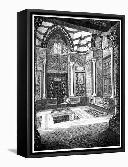 The Arab Hall, C1880-1882-Frederic Leighton-Framed Premier Image Canvas