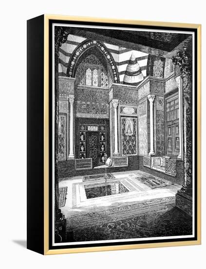 The Arab Hall, C1880-1882-Frederic Leighton-Framed Premier Image Canvas