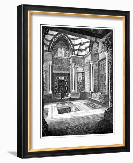 The Arab Hall, C1880-1882-Frederic Leighton-Framed Giclee Print