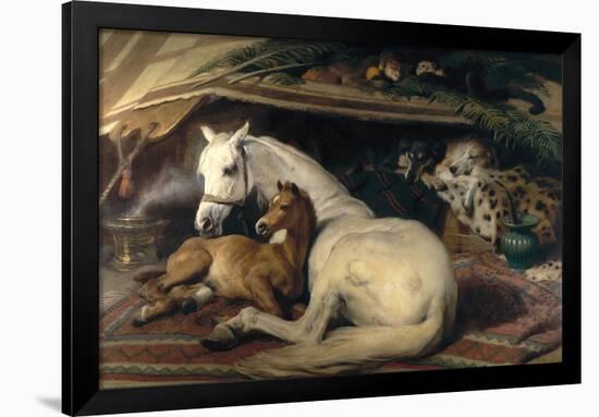 The Arab Tent, 1866-Edwin Henry Landseer-Framed Premium Giclee Print