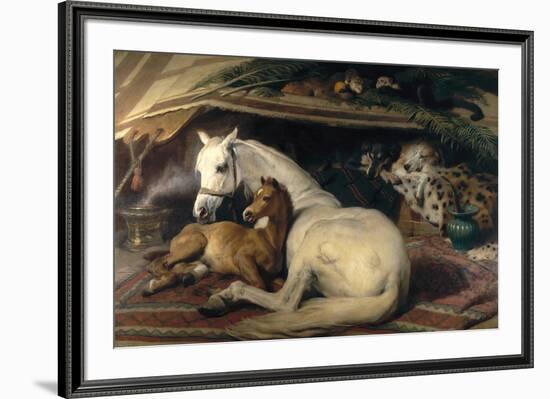 The Arab Tent, 1866-Edwin Henry Landseer-Framed Premium Giclee Print