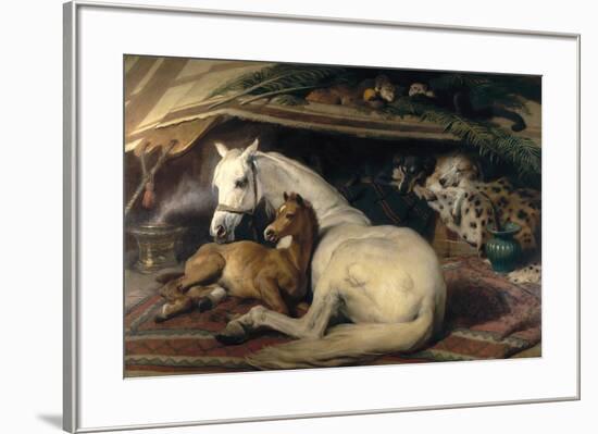 The Arab Tent, 1866-Edwin Henry Landseer-Framed Premium Giclee Print