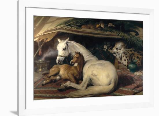 The Arab Tent, 1866-Edwin Henry Landseer-Framed Premium Giclee Print