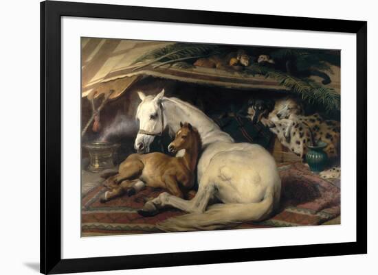 The Arab Tent, 1866-Edwin Henry Landseer-Framed Premium Giclee Print