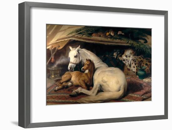 The Arab Tent, 1866-Edwin Henry Landseer-Framed Art Print