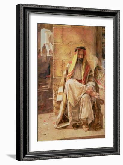 The Arab-John Frederick Lewis-Framed Giclee Print