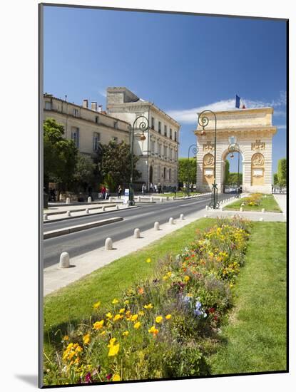 The Arc De Triomphe, Rue Foch, Montpellier, Languedoc-Roussilon, France, Europe-David Clapp-Mounted Photographic Print