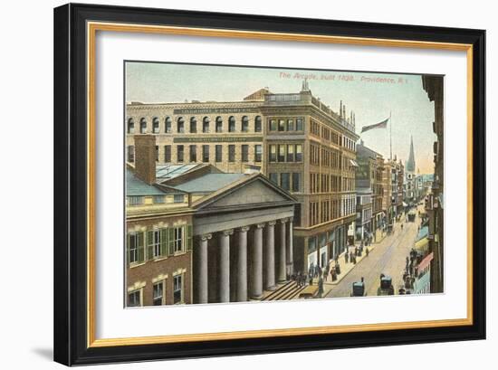 The Arcade, Providence, Rhode Island-null-Framed Art Print