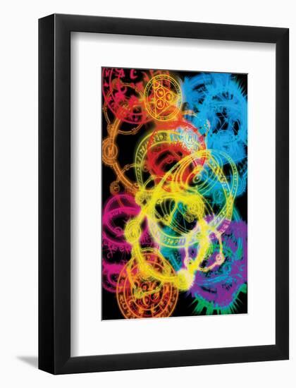 The Arcane Circles I-null-Framed Art Print