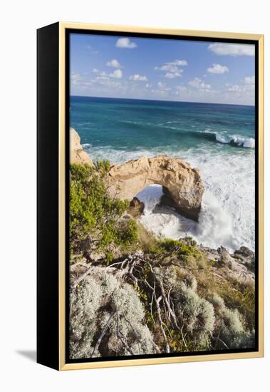 The Arch, Great Ocean Road, Shipwreck Coast, Australia-Martin Zwick-Framed Premier Image Canvas