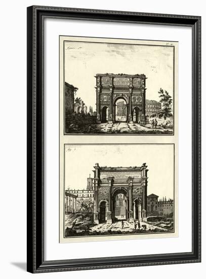 The Arch of Constantine-Diderot-Framed Art Print