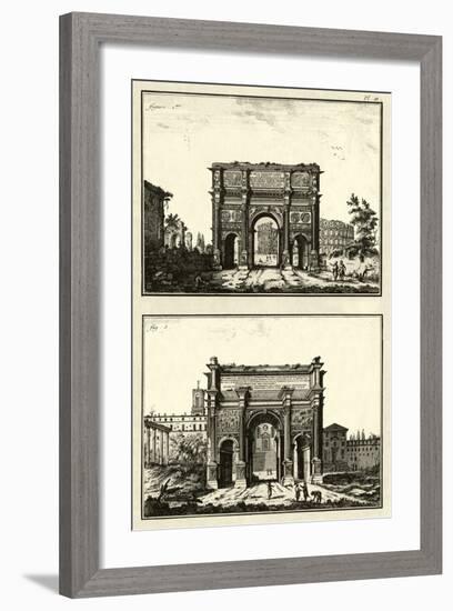 The Arch of Constantine-Diderot-Framed Art Print