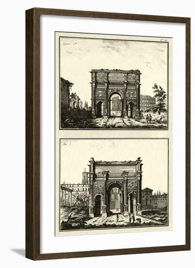 The Arch of Constantine-Diderot-Framed Art Print