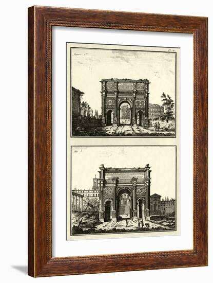 The Arch of Constantine-Diderot-Framed Art Print