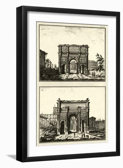 The Arch of Constantine-Diderot-Framed Art Print