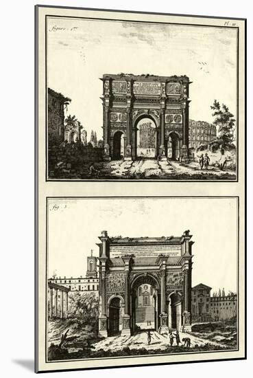 The Arch of Constantine-Diderot-Mounted Art Print